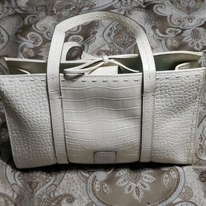 Liz Claiborne Off-White Purse
